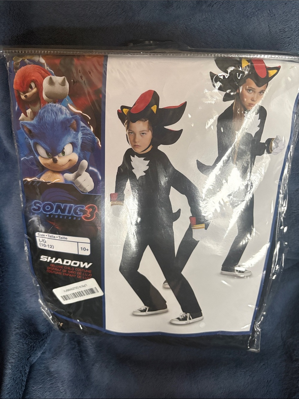 Shadow the Hedgehog Kids Costume - Black and Red